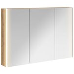 vidaXL Armoire Miroir de Salle de Bain Chêne artisan