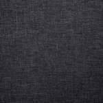 vidaXL Banc 139 5 cm Gris foncé Polyester