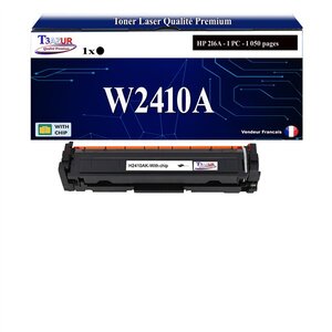T3AZUR -Toner compatible avec HP W2410A (216A) pour HP Color LaserJet Pro MFP M182n M183fw - Noir