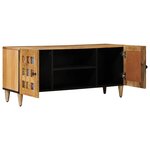 vidaXL Meuble TV Naturel 105 x 33 x 46 cm Bois de mangue massif