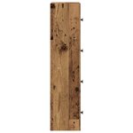 vidaXL Bibliothèque vieux bois 40x24x102 cm bois d'ingénierie