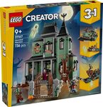 LEGO Creator 3-en-1 - Le Manoir Hanté (31167) : Construisez des Histoires Effrayantes