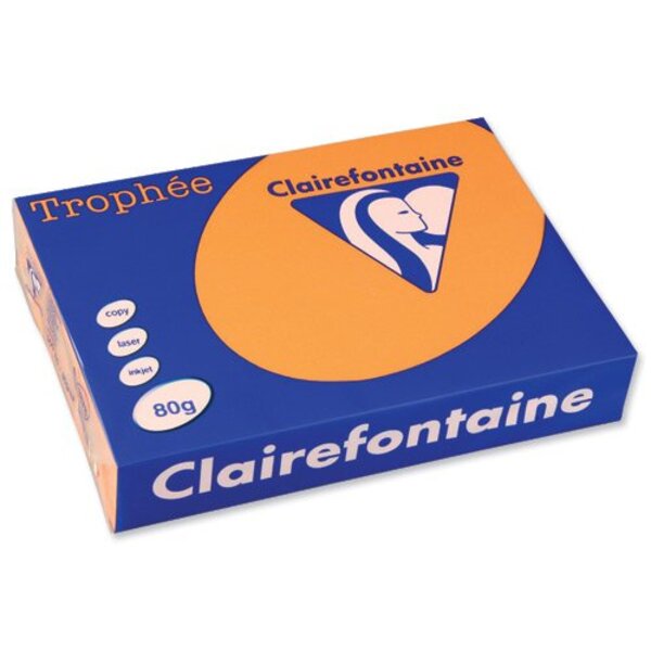 Ramette 500 Feuilles Papier 80g A4 210x297 mm Clémentine TROPHÉE