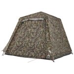 vidaXL Tente de pêche 4 personnes camouflage libération rapide