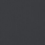 vidaXL Coussins de banc jardin lot de 2 noir 200x50x7 cm tissu Oxford