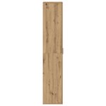 vidaXL Buffet Chêne Artisan 60x35x180 cm Bois d'ingénierie