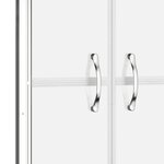 vidaXL Porte de douche ESG dépoli 71x190 cm