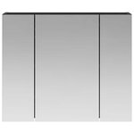 vidaXL Armoire Miroir de Salle de Bain Chêne noir 60 x 14 5 x 50 cm