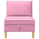 vidaXL Sofa avec rangement Tissu