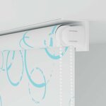 vidaXL Store roulant de douche 140x240 cm Bulle