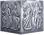 Pièce de monnaie en Argent 500 Francs g 1000 (1 Kg) Millésime 2026 NORSE GODS 3D (PRÉCOMMANDE)