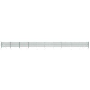 vidaXL Clôture en mailles de chaîne vert 1 4x25 m