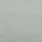 vidaXL Banc Gris clair 110x76x80 cm Velours