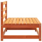 vidaXL Canapés de jardin sans accoudoirs 2 Pièces bois de pin massif