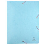 Boite de classement carte lustrée gaufrée pelliculée 1928 - dos de 40mm - a4 - x 8 - exacompta