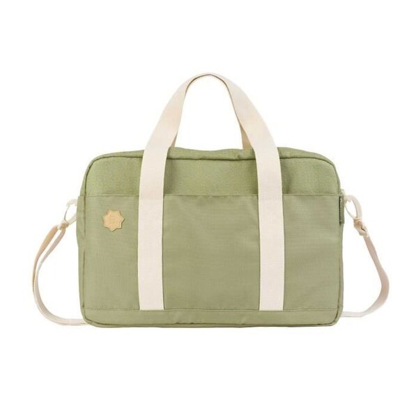 Sac à langer Bowling - Grande Contenance 20L - Plan à langer et Attaches-poussette  Olive