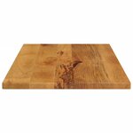 vidaXL Dessus de table 70x50x2 5 cm rectangulaire bois massif manguier