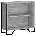 vidaXL Bibliothèque sonoma gris 80x31x74 5 cm bois d'ingénierie