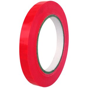 Ruban adhésif PVC résistant 144 rouleaux – 12 mm x 100 m  Rouge – Bulteau Systems