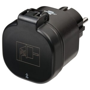 Brennenstuhl connexion de prise wifi noir