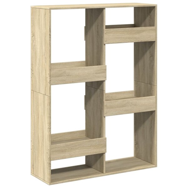 vidaXL Bibliothèque chêne sonoma 100x33x135 cm bois d'ingénierie