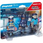 Playmobil - 70669 - police equipe de policiers