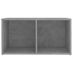 vidaXL Meubles TV 4 Pièces Gris béton 72x35x36 5 cm Bois d'ingénierie