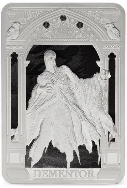 Pièce de monnaie en Argent 2 Dollars g 31.1 (1 oz) Millésime 2025 Harry Potter Magical Creatures DEMENTOR