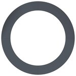 vidaXL adapté pour anneaux d'arbre plats 5 Pièces Anthracite Ø90 / 120 cm