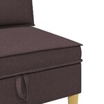vidaXL Sofa avec rangement Tissu