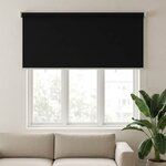 vidaXL Store enrouleur Protection UV Noir 120 x 140 cm Polyester