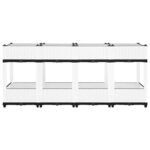 vidaXL Lit surélevé 160x40x71 cm Polypropylène