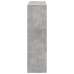 vidaXL Cloison de séparation gris béton 100x33x115cm bois d'ingénierie