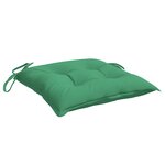 vidaXL Coussins de palette lot de 2 vert 50x50x7 cm tissu oxford