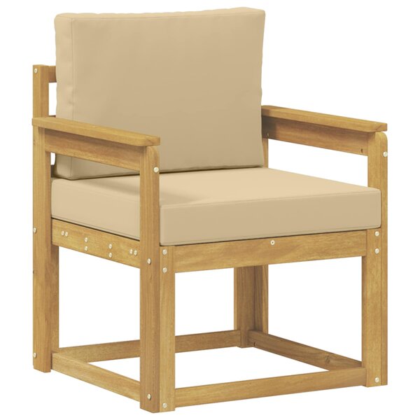vidaXL 2 Pièce Ensemble de canapés d'extérieur Polyester
