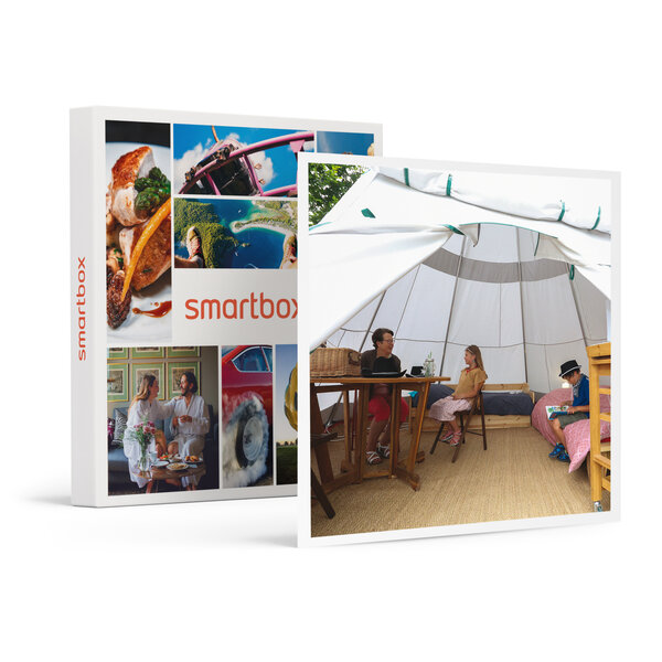 SMARTBOX - Coffret Cadeau Séjour insolite en famille : 3 jours en tipi ou en tente perchée près d'Abbeville -  Séjour