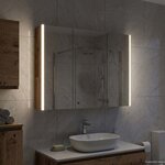vidaXL Armoire Miroir de Salle de Bain Bois ancien