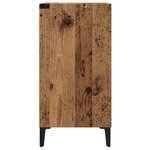 vidaXL Buffet vieux bois 57x35x70 cm bois d'ingénierie