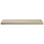 vidaXL Étagère flottante murale chêne 80x23 5x3 8 cm MDF