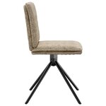 vidaXL Chaises à manger lot de 4 gris clair similicuir daim