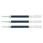 Recharge LR10 pour Roller encre gel ENERGEL Pointe 1 mm Trait 0 5mm Bleu x 3 PENTEL