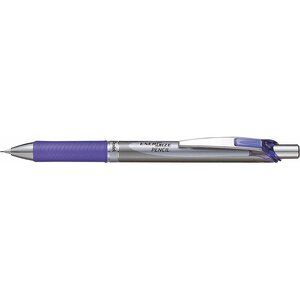porte-mine ENERGIZE PL77  argent/violetépaisseur de mines: 0 7 mm x 12 PENTEL