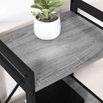 vidaXL Étagère Sonoma gris 40 x 30 x 50 cm Bois d'ingénierie