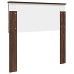 vidaXL Tête de lit Chêne brun 100 cm Bois d'ingénierie