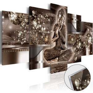 Tableau sur verre acrylique - inner harmony [glass] l x h en cm 100x50
