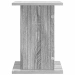 vidaXL Support de Plante 2 Pièces Sonoma gris 30 5 x 30 x 43 cm