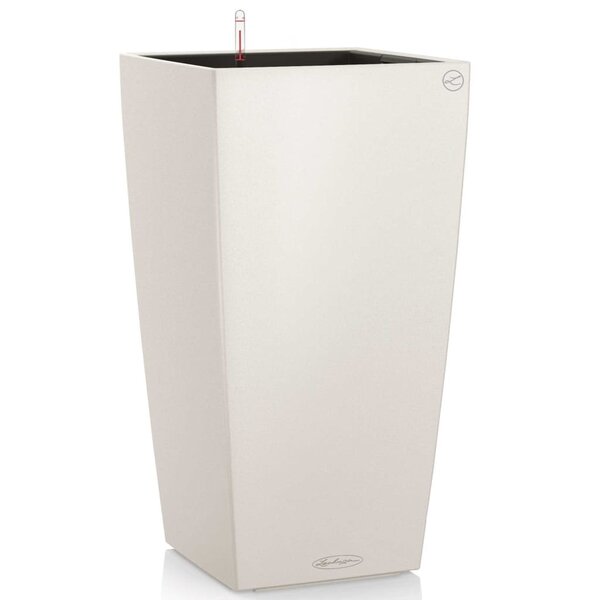 LECHUZA Jardinière Cubico Color 40 ALL-IN-ONE blanc 13150