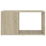 vidaXL Meuble TV Chêne sonoma 60x24x32 cm Bois d'ingénierie