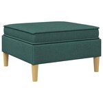 vidaXL Sofa avec rangement Tissu
