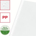 Sachet de 100 pochettes perforées Economy A5 PP grainée 0 05 mm Transparentes ESSELTE